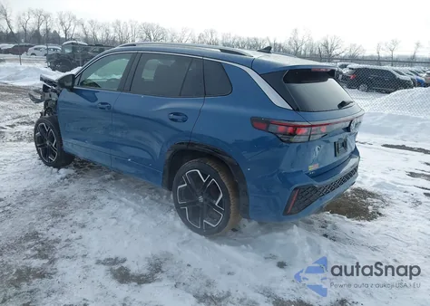 2025 Volkswagen Tiguan 2.0T Sel R-Line z USA, uszkodzony, nr VIN 3VVLR7RM3SM014848